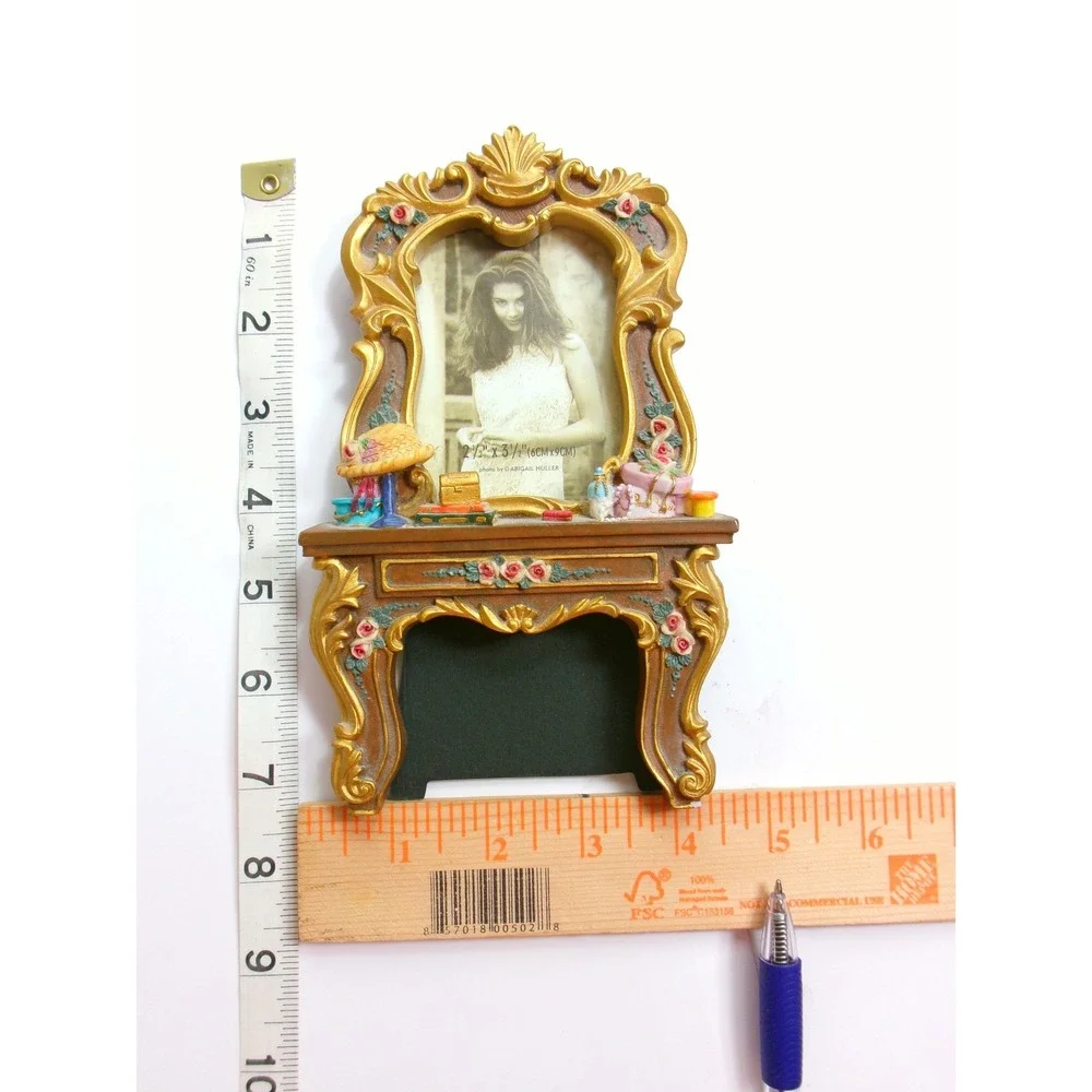 Vintage Abigail Huller 1990s Accents Collection Vanity Table Photo Frame